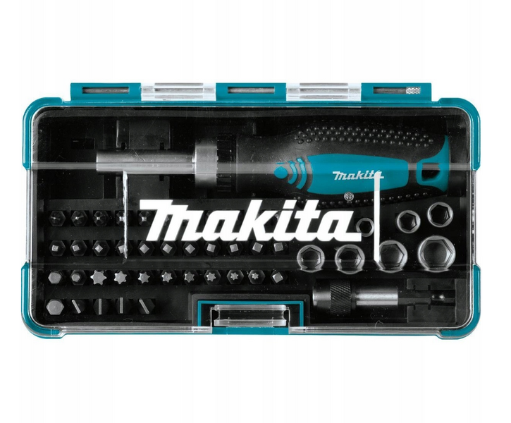 Отвертка с трещоткой MAKITA B-36170 насадки и биты 15376542031 фото