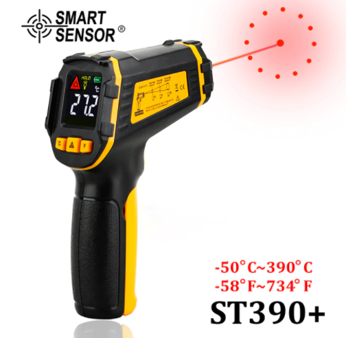 Промисловий термометр ST390 (-50 ~ 390 ° C, два режими) 4000415108128-3 фото