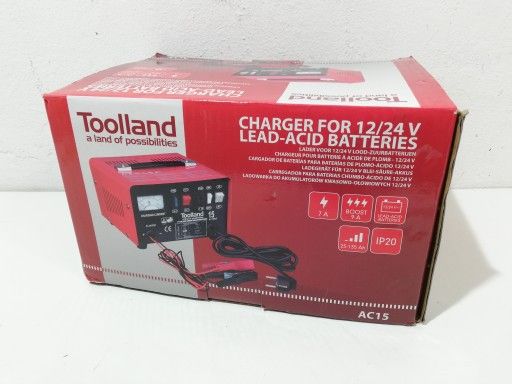 Зарядное устройство Toolland 12/24V 9A 25-135 Ah 10619378072 фото