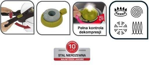 Скороварка з кошиком для пропарювання TEFAL SECURE 5 P25342 4L 6728799703 фото