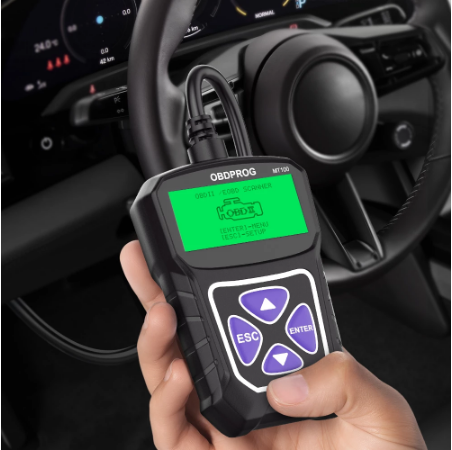 Автомобільний діагностичний сканер OBDPROG MT100 OBD2 4001349711618 фото