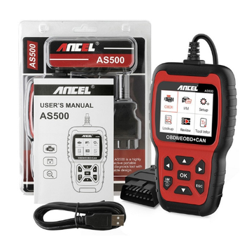 Автомобільний діагностичний сканер Ancel AS500 OBD2 4001027996052 фото