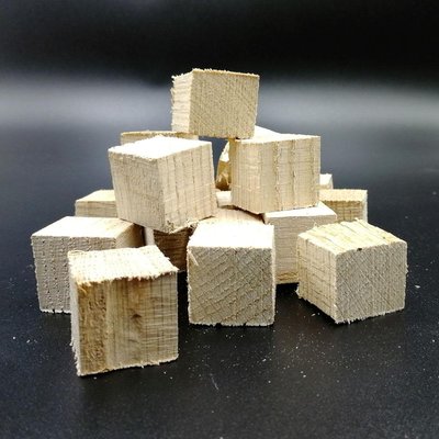 Кубики дубові для дистиляту 2х2 (100 р.) дуб-кубик фото