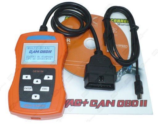 Автомобільний діагностичний сканер OE-581M OBD2 EOBD 6029322690 фото