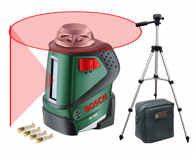 Лазерный нивелир Bosch PLL 360 + ШТАТИВ 7558501175 фото