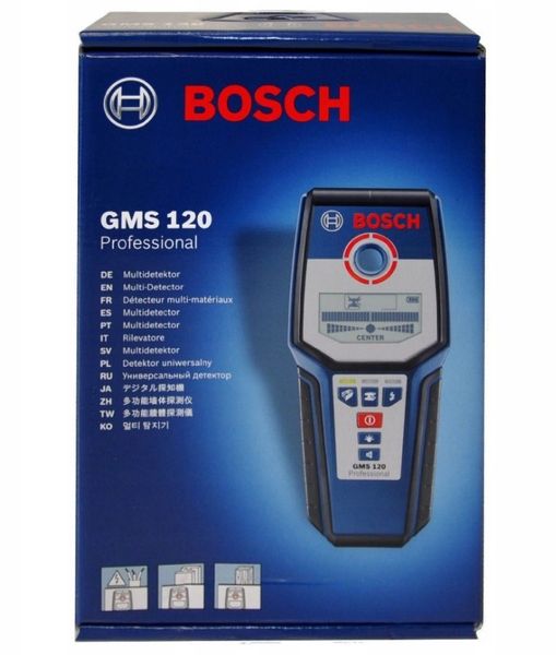 Цифровий детектор BOSCH GMS 120 Professional 6887036096 фото