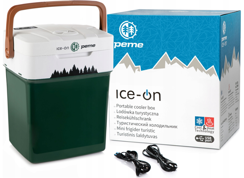 Холодильник Peme Ice-on Adventure Green 32л туристичний автомобільний 10484613392 фото