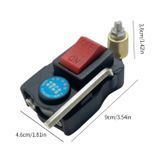 Тублерний вимикач маси акумулятора 12V / 24V (ON/OFF) із мідними контактами та регульованим затискачем + Ключ у подарунок &mdash; Силовий роз'єднувач живлення 775599 фото