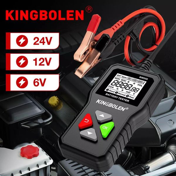 Тестер автомобільних акумуляторів KINGBOLEN BM550 1005003477765500 фото