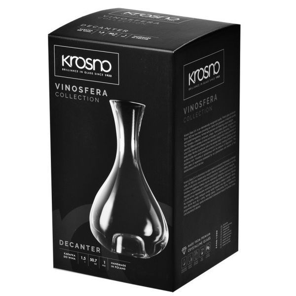 Графін для вина Vinosfera KROSNO 1500 мл F095440150010010 фото