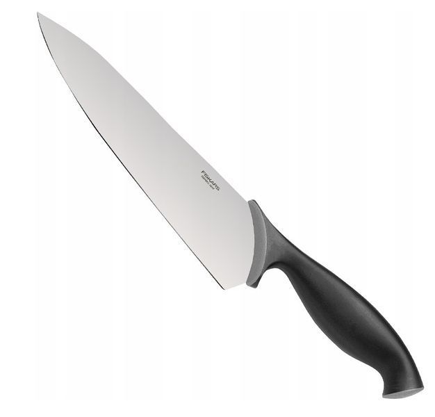 Класичний ніж шеф-кухаря Fiskars 20 см для нарізання м'яса та овочів 487389 фото