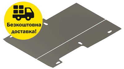 Підлога Ford Trasit SWB  RWD FWD (2000-2014) безкоштовна доставка по Україні FORDF-01 фото