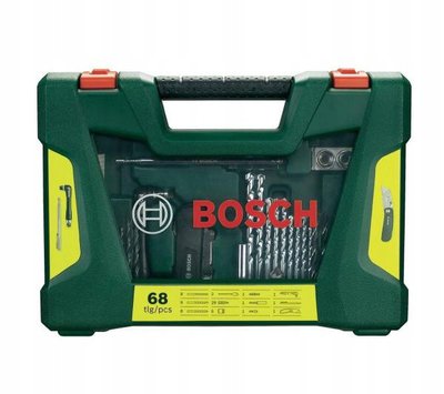 Комплект обладнання BOSCH V-LINE 68 ШТ/БІТИ/СВЕРДЛА 11595602547 фото