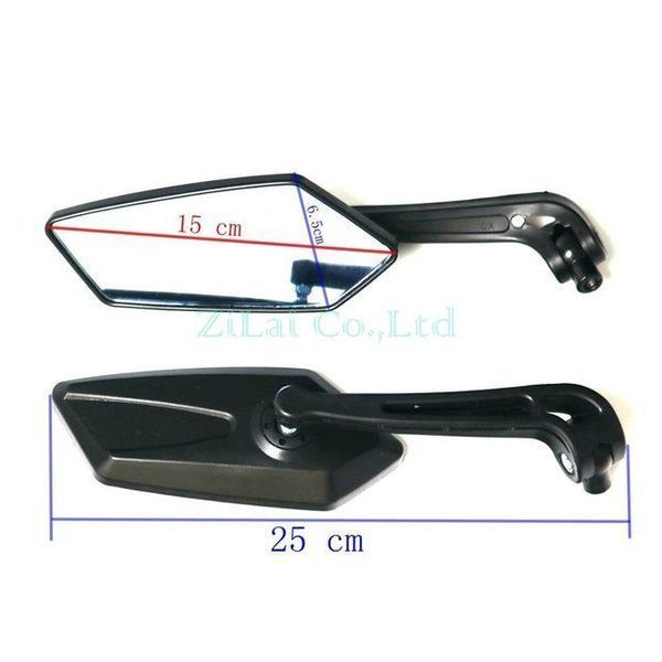 Дзеркала для мотоцикла пара для KAWASAKI SUZUKI HONDA YAMAHA 32691840853-Z110 фото