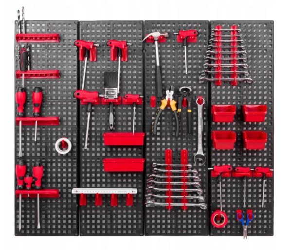 Органайзер для інструментів настінний 42 елемента 7606267837 фото